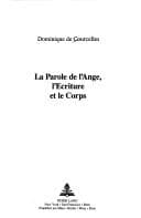 Tapa de La parole de l'ange, l'écriture et le corps