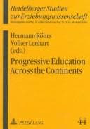 Tapa de Progressive Education Across the Continents