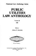 Tapa de Public Utilities Law Anthology 1988 (Public Utilities Law Anthology)