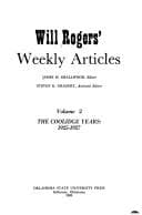 Tapa de Will Rogers' Weekly Articles
