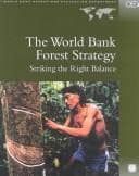 Tapa de The World Bank forest strategy