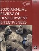 Tapa de 2000 annual review of development effectiveness