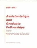 Tapa de Assistantships and Graduate Fellowships in the Mathematical Sciences, 1996-1997 (Assistantships and Graduate Fellowships in the Mathematical Sciences)