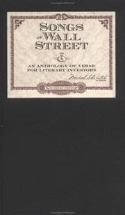 Tapa de Songs of Wall Street