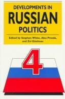 Tapa de Developments in Russian Politics