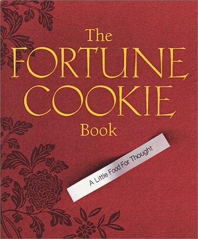 Tapa de The fortune cookie book