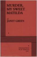 Tapa de Murder, My Sweet Matilda (Formerly listed as MATILDA SHOUTED FIRE)