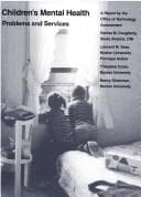Tapa de Children's mental health