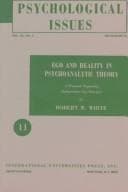 Tapa de Ego and reality in psychoanalytic theory