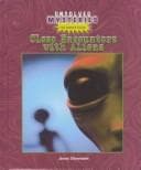 Tapa de Close Encounters With Aliens (Unsolved Mysteries (Rosen Publishing Group).)