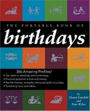 Tapa de The Portable Book of Birthdays