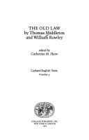 Tapa de OLD LAW