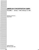 Tapa de ARCHIVAL DOC JAN-42-FEB 442 (American Concentration Camps : a Documentary History of the Relocation and Incarcer)