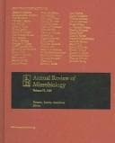 Tapa de Annual Review of Microbiology w/ Online Access, Vol 59