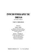 Tapa de Psychotherapeutic drugs