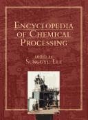 Tapa de Encyclopedia of Chemical Processing