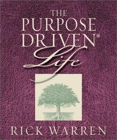 Tapa de The Purpose Driven Life
