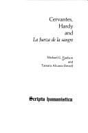 Tapa de Cervantes, Hardy and La fuerza de la sangre (Scripta Humanistica)