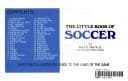 Tapa de Little Book of Soccer