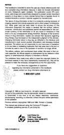 Tapa de Drug Information Handbook, 1995-96