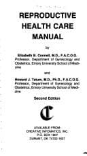 Tapa de Reproductive Health Care Manual