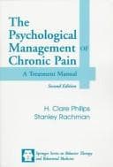 Tapa de Psychological Management of Chronic Pain