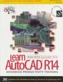 Tapa de Learn AutoCAD R14-Advanced Productivity Training