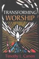 Tapa de Transforming Worship