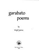 Tapa de Garabato Poems