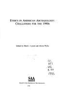 Tapa de Ethics in American Archaeology