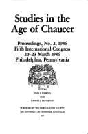 Tapa de Stud Age Chaucer 1987 (STUD. AGE CHAUCER YE)