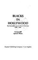Tapa de Blacks in Hollywood