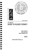 Tapa de The Sanford guide to HIV/AIDS therapy