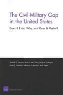 Tapa de The Civil-Military Gap in the United States