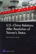 Tapa de U.S.-China relations after resolution of Taiwan's status