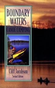 Tapa de Boundary waters canoe camping
