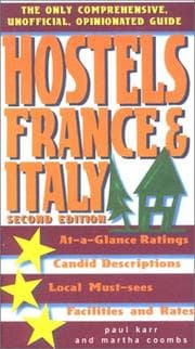 Tapa de Hostels France & Italy, 2nd