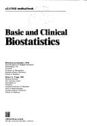 Tapa de Basic and clinical biostatistics