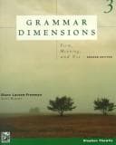 Tapa de Grammar Dimensions