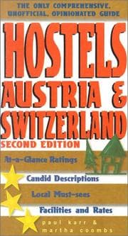 Tapa de Hostels Austria & Switzerland