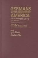 Tapa de Germans to America, Volume 11 Apr. 27, 1857-Nov. 30, 1857