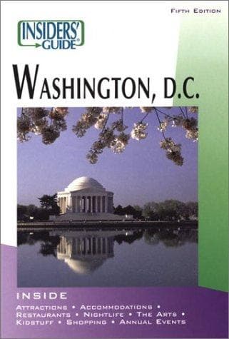Tapa de Insiders' guide to Washington, D.C.