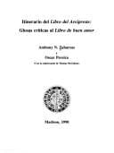 Tapa de Itinerario del Libro del Arciprete