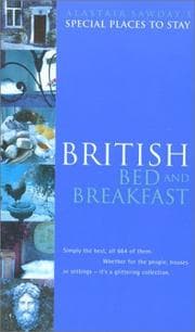 Tapa de Special Places to Stay British Bed & Breakfast, 7th (Special Places to Stay)