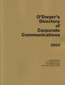 Tapa de O'Dwyer's Directory of Corporate Communications