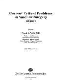 Tapa de Current Critical Problems in Vascular Surgery