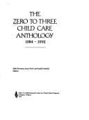 Tapa de The Zero to Three child care anthology, 1984-1992
