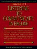 Tapa de Listening to Communicate in English