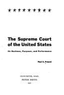 Tapa de Supreme Court of the United States