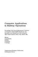 Tapa de Computer applications in railway operations